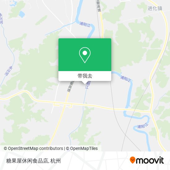 糖果屋休闲食品店地图