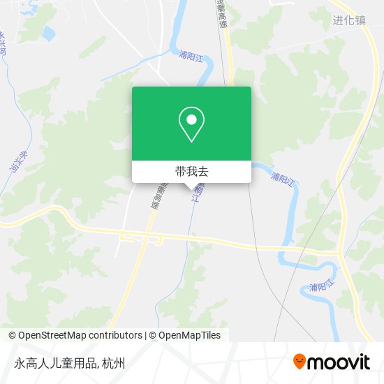 永高人儿童用品地图