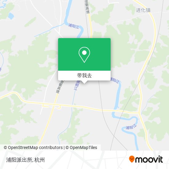浦阳派出所地图