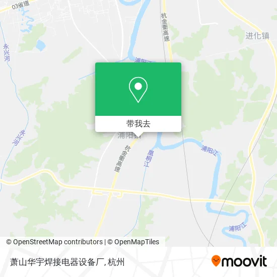 萧山华宇焊接电器设备厂地图
