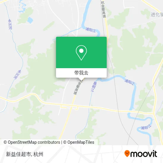 新益佳超市地图