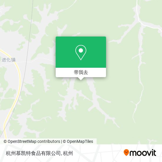 杭州慕凯特食品有限公司地图
