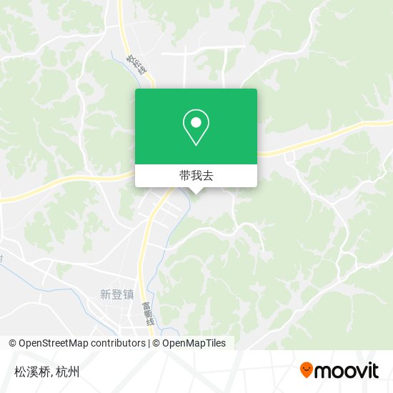松溪桥地图