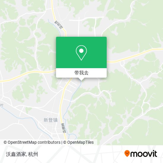 沃鑫酒家地图