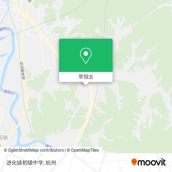 进化镇初级中学地图