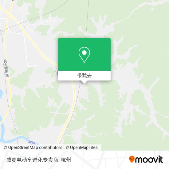 威灵电动车进化专卖店地图