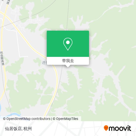 仙居饭店地图