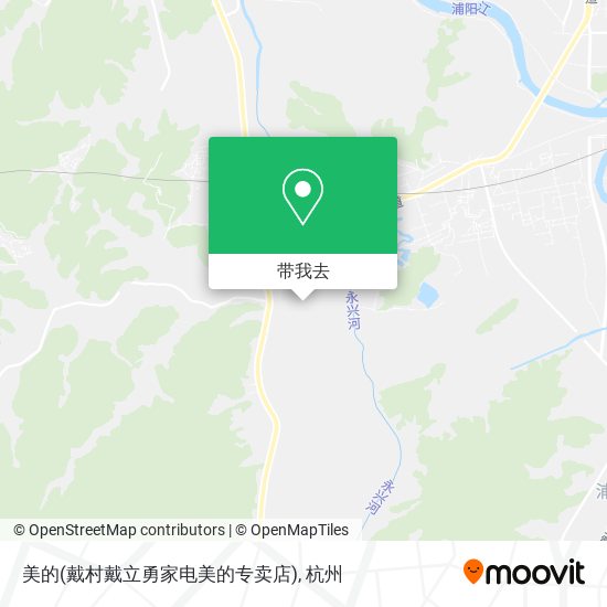 美的(戴村戴立勇家电美的专卖店)地图