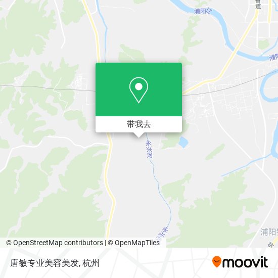 唐敏专业美容美发地图