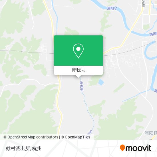 戴村派出所地图