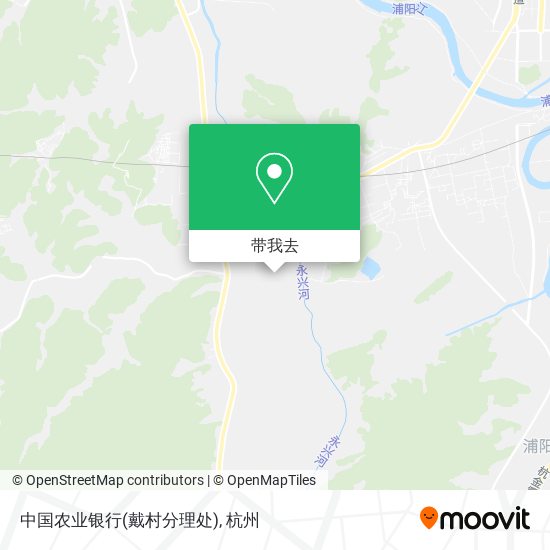 中国农业银行(戴村分理处)地图