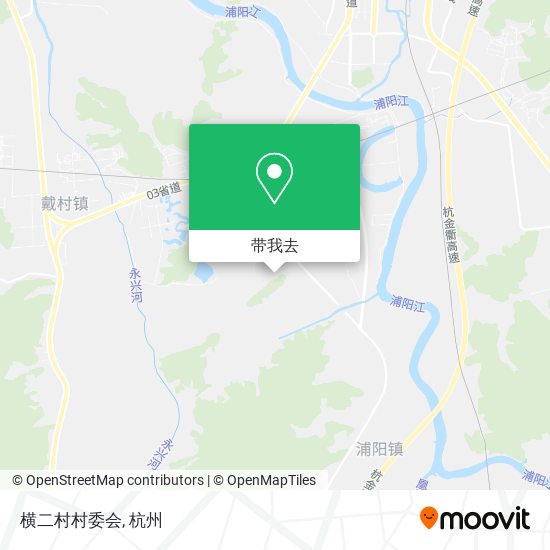 横二村村委会地图