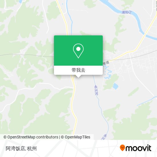 阿湾饭店地图