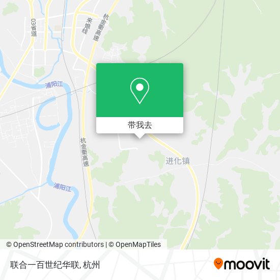 联合一百世纪华联地图