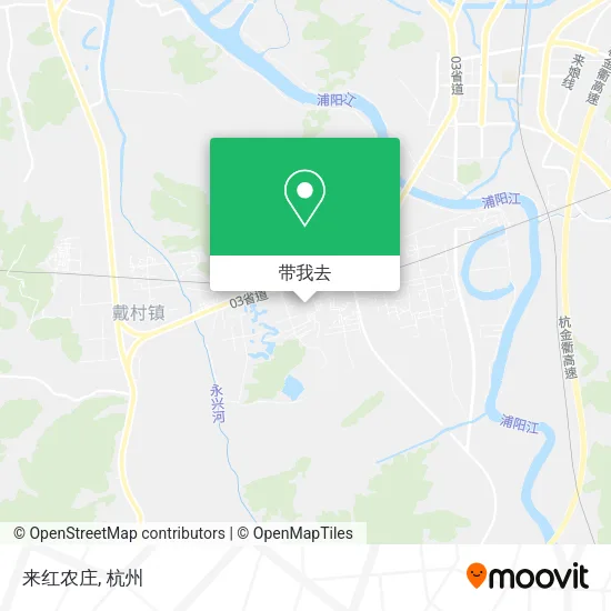 来红农庄地图