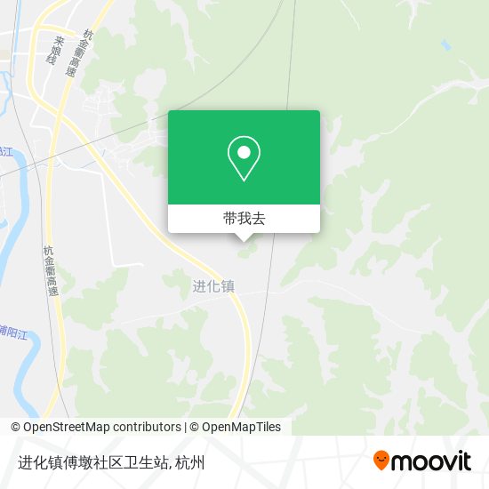 进化镇傅墩社区卫生站地图