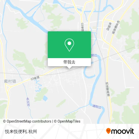悦来悦便利地图