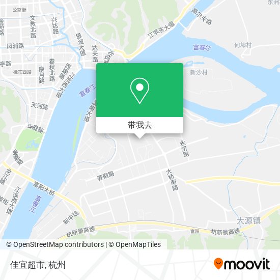 佳宜超市地图