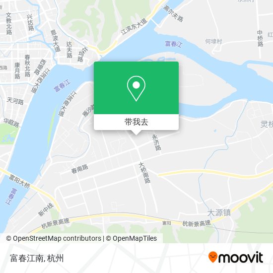 富春江南地图