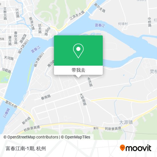富春江南-1期地图