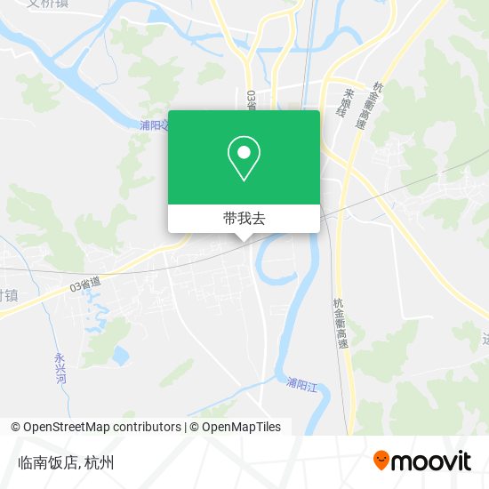 临南饭店地图