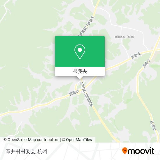 宵井村村委会地图