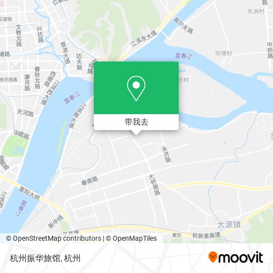 杭州振华旅馆地图