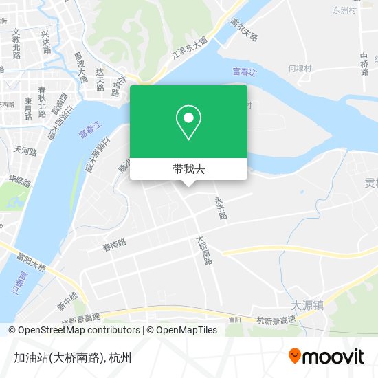 加油站(大桥南路)地图