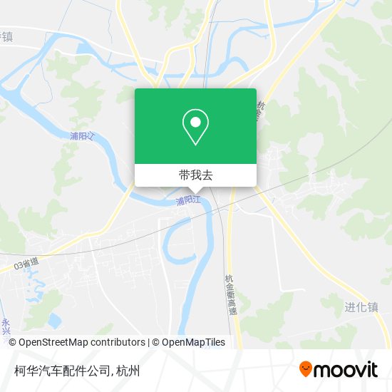 柯华汽车配件公司地图
