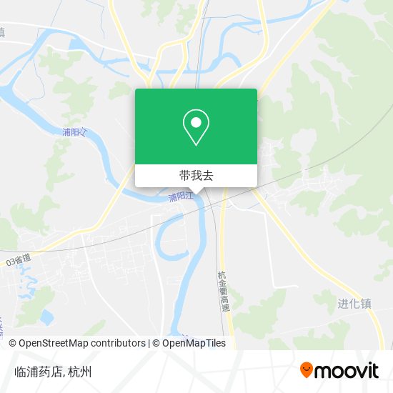临浦药店地图