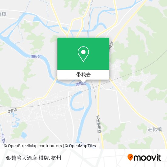 银越湾大酒店-棋牌地图