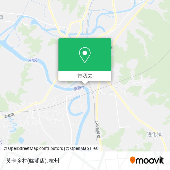 莫卡乡村(临浦店)地图