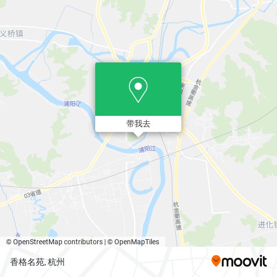 香格名苑地图