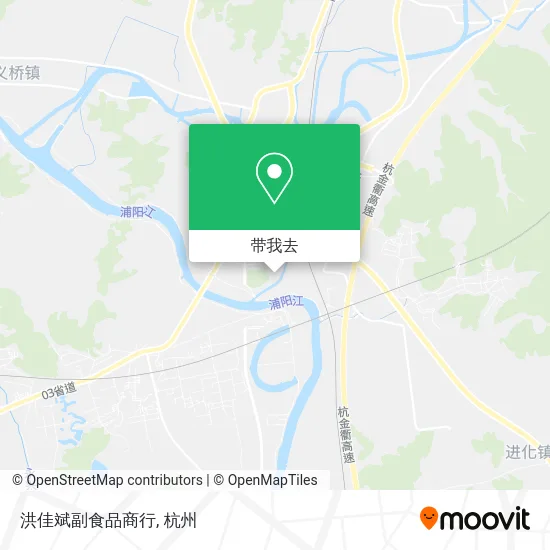 洪佳斌副食品商行地图