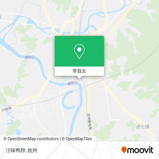 汪味鸭脖地图