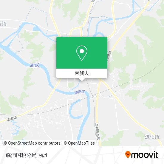 临浦国税分局地图