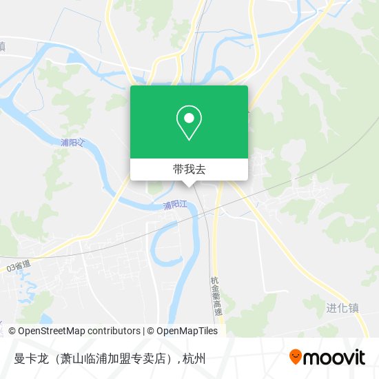 曼卡龙（萧山临浦加盟专卖店）地图