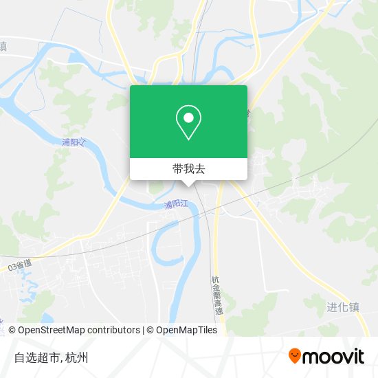 自选超市地图