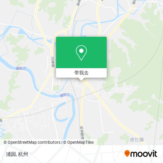 浦园地图