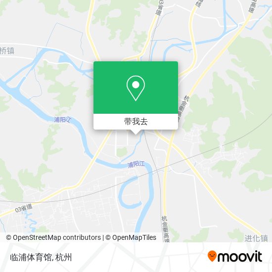 临浦体育馆地图