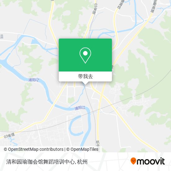 清和园瑜珈会馆舞蹈培训中心地图