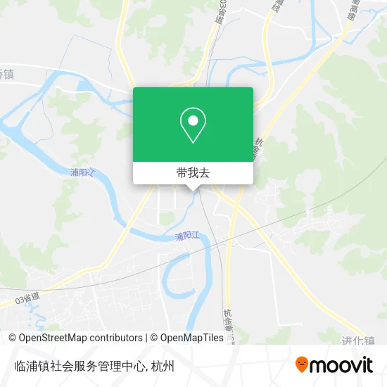 临浦镇社会服务管理中心地图