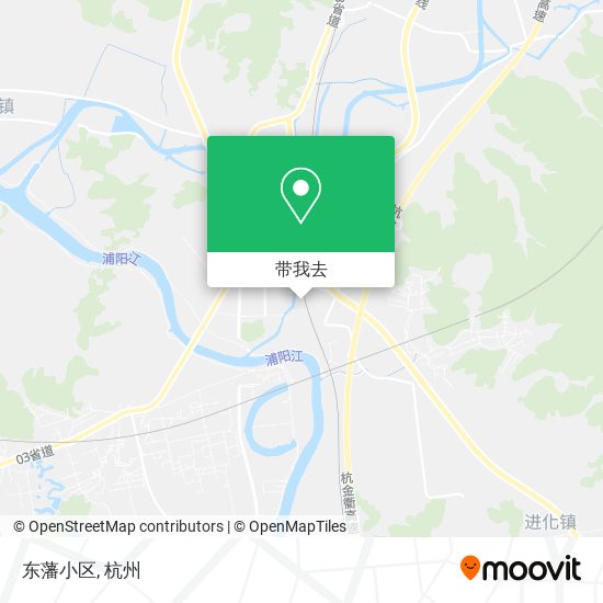 东藩小区地图