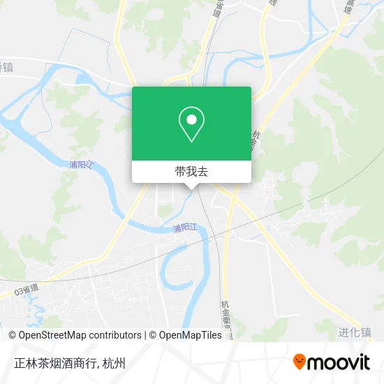 正林茶烟酒商行地图