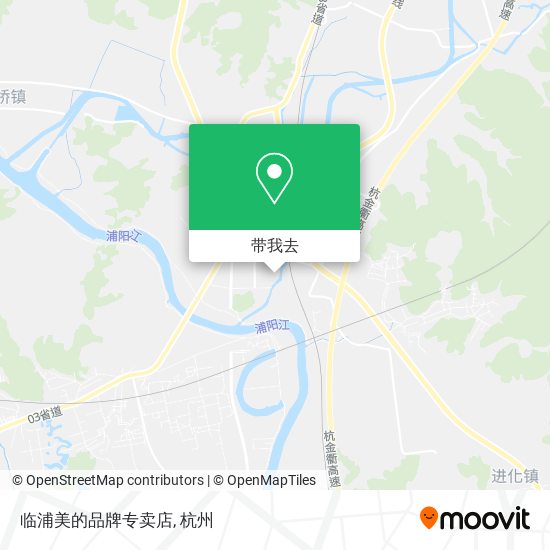 临浦美的品牌专卖店地图