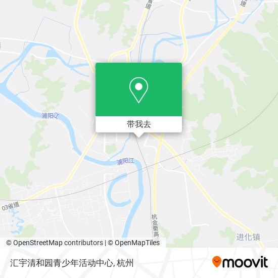 汇宇清和园青少年活动中心地图