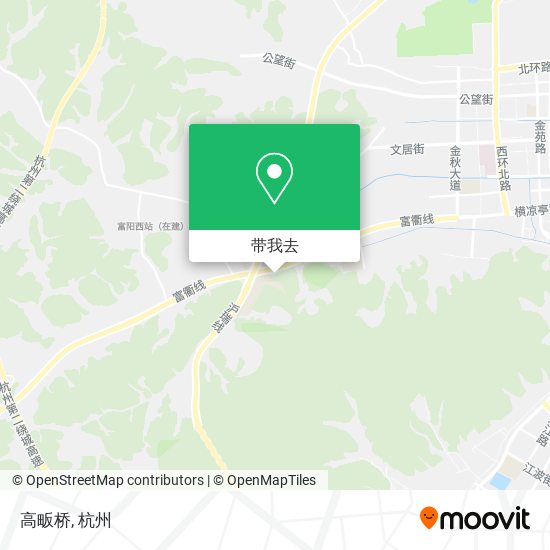 高畈桥地图