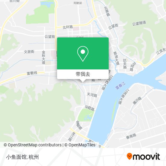 小鱼面馆地图