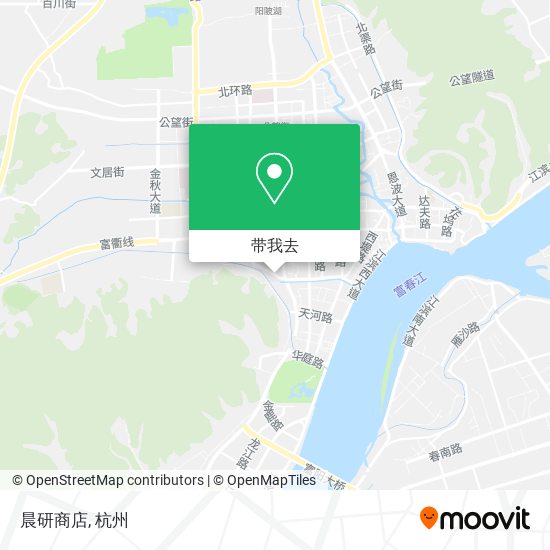 晨研商店地图