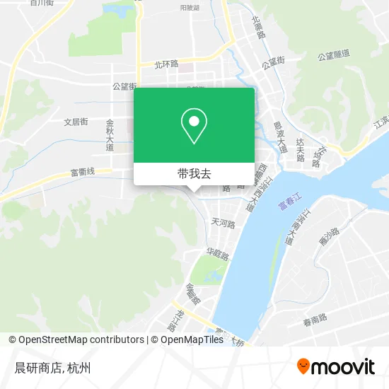 晨研商店地图